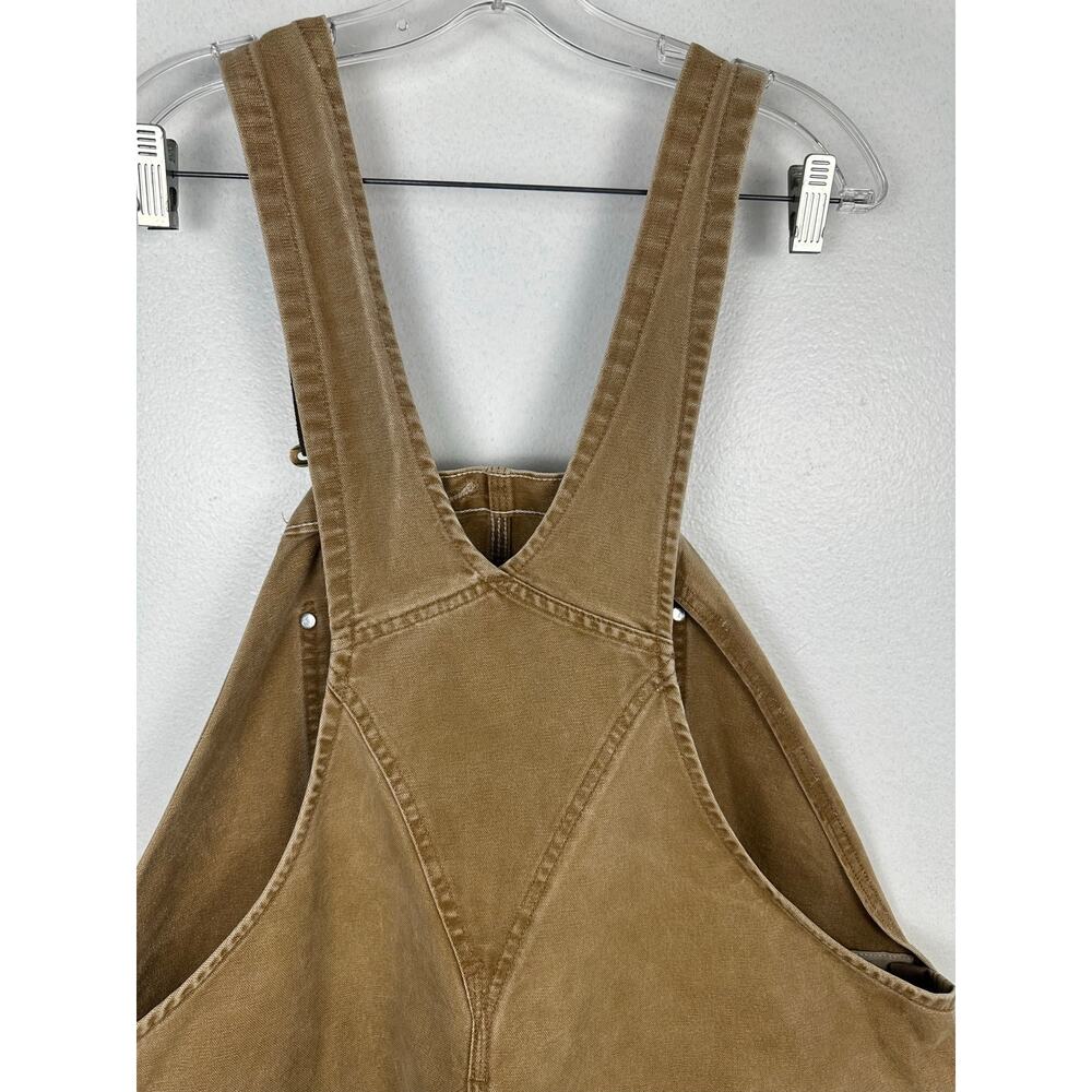 Carharttt Vintage R06 211 Men's double-knee bib overalls duck canvas 50 x 32 - Picture 5 of 11